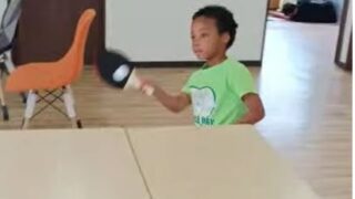 風船卓球🏓と全身運動の日